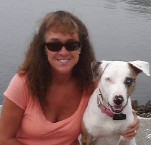 Andrea and her lovely rescue Catahoula - Lacey are Puppy Doe Ambassadors.