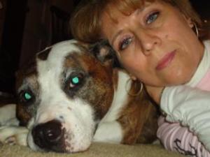 Puppy Doe Ambassadors - Mamie and her gorgeous Maggie. Cancer took baby Maggie from Mamie on 12-31-11 RIP Maggie xox